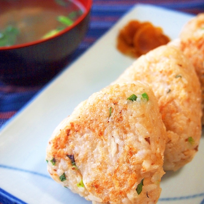 【料亭風】鯛ほぐし身の焼きおにぎり